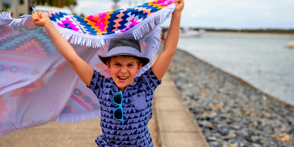 Kids summer blanket online